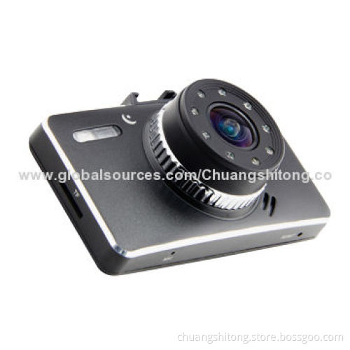 Full HD 1,080P Manual Car Camera HD DVR with 3.0MP Sensor, Support Night Vision, HDMI Output